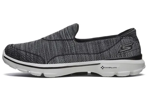 Skechers Go Walk 3 Casual Shoes Women's Low Top Black/Gray