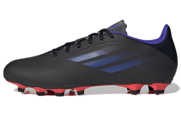 Adidas X Speedflow.4 Flexible Ground Boots Wear resistant And Lightweight Soccer Shoes Men's Black Blue