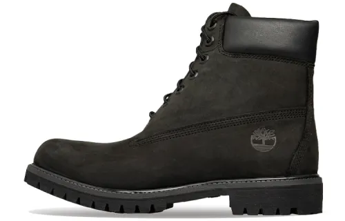 Timberland PREMIUM Short Combat Boots Men's Black