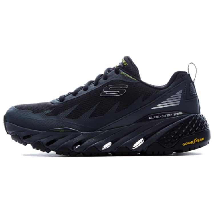 Skechers Glide Step Fabric Comfortable Cushioning, Wear Resistant Low top Casual Shoes Men's