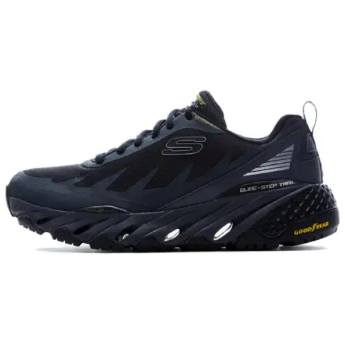 Skechers Glide Step Fabric Comfortable Cushioning, Wear Resistant Low top Casual Shoes Men's