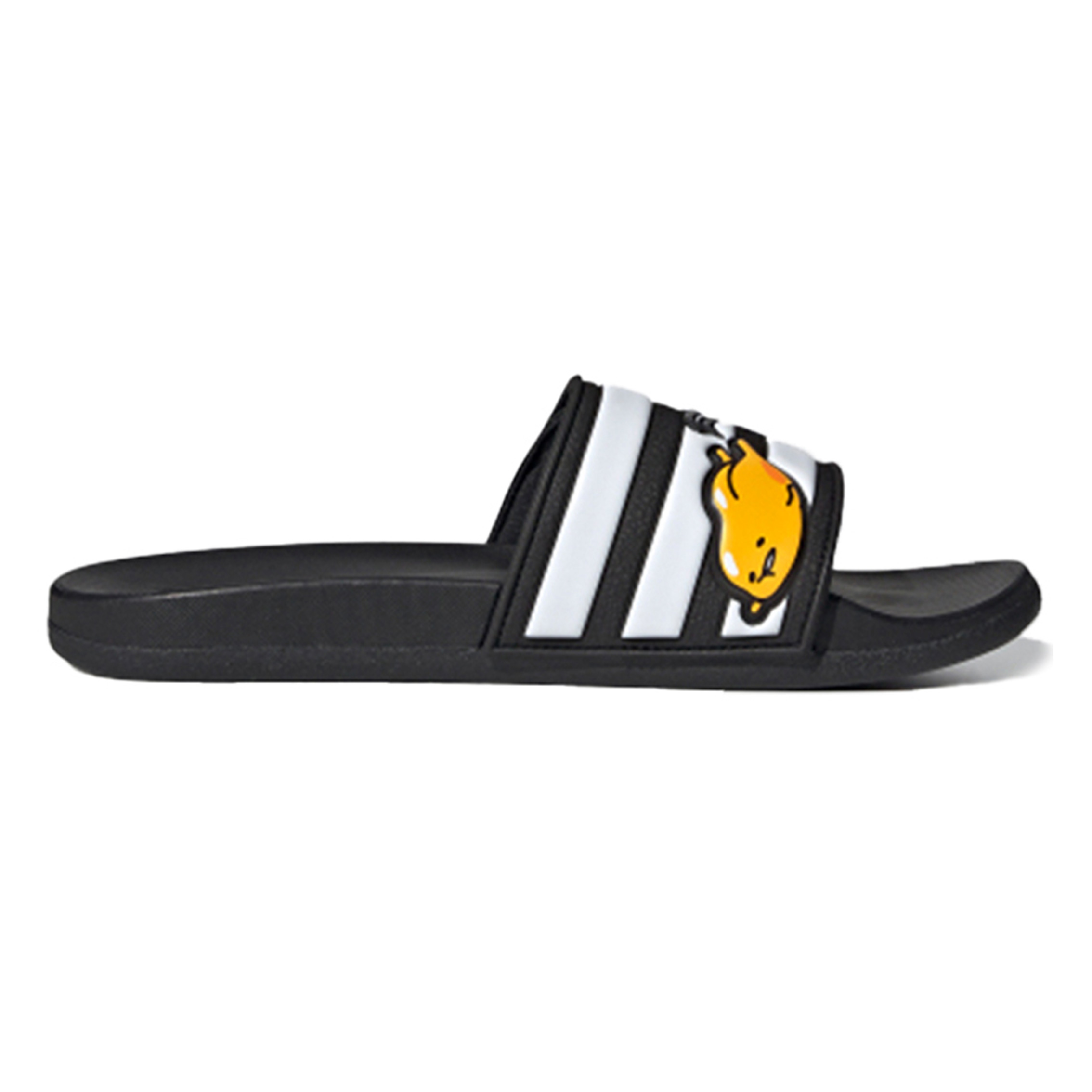 Шлепки adidas neo (черно-белые) — фото 2