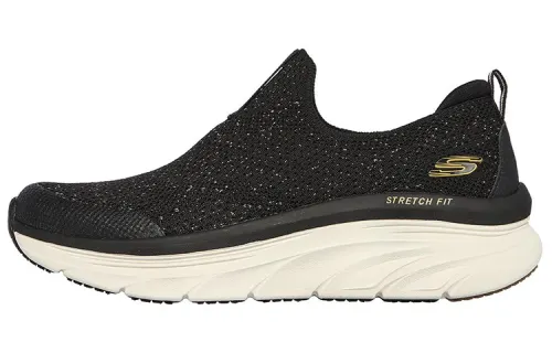 Skechers D'lux Walker Casual Shoes Women's Low Top Black