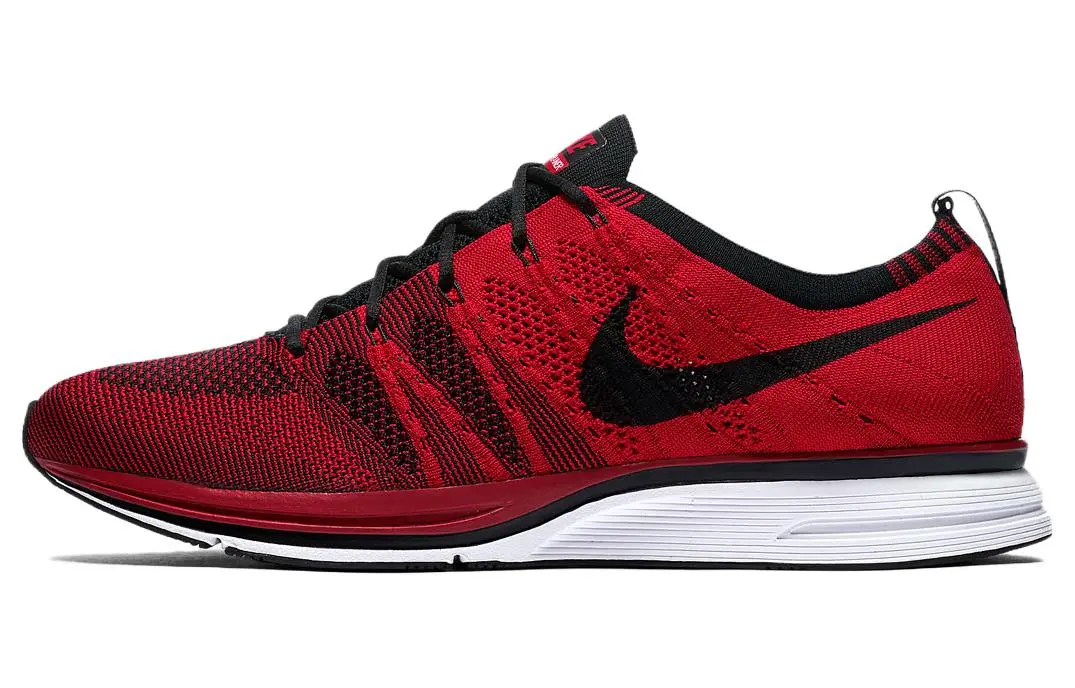 Nike Flyknit Trainer Slip-Resistant Abrasion-Resistant Slip-Resistant Low-top Casual Shoes Men's Red
