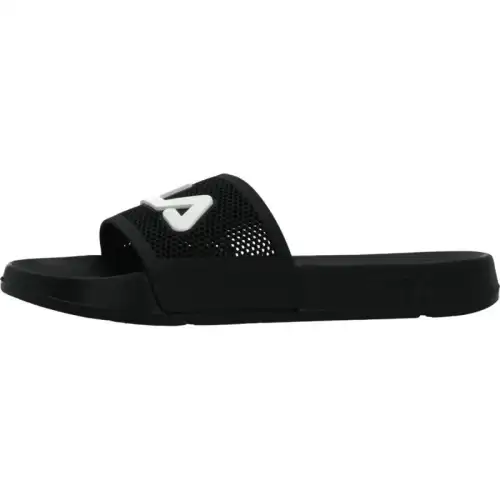 FILA Abrasion Resistant Quick Dry Slide Slippers Men's Black