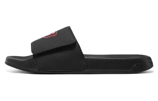 Skechers EVA Slide Slippers Men's Black Red