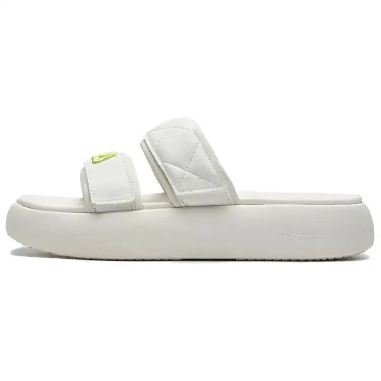 FILA DONUT Abrasion Resistant Slide Slippers Women's Milk White