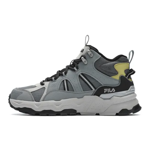 FILA Trek 1S Height Increasing Thermal Low top Casual Shoes Men's Lava Gray/Medium Gray