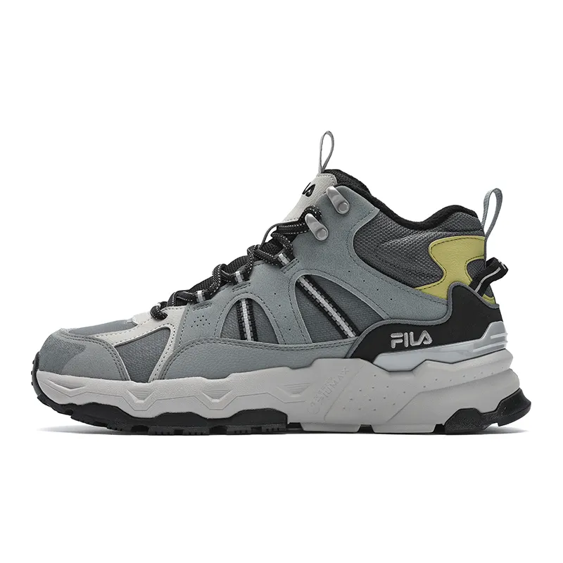 FILA Trek 1S Height Increasing Thermal Low top Casual Shoes Men's Lava Gray/Medium Gray