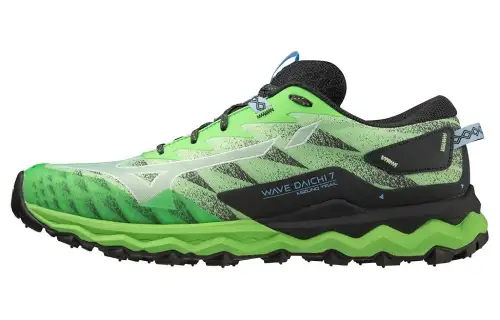 Mizuno Wave Daichi 7 Non slip Lightweight Low top Casual Shoes Men's Green Black