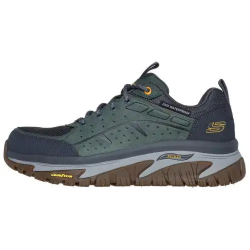 Skechers Arch Fit Low top Casual Shoes Men's Dark Green