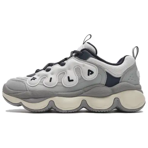 FILA PEASE WE Fashion Abrasion Resistant Low top Casual Shoes Men's Gray