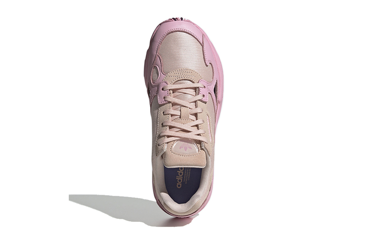 Женские кроссовки adidas Originals Falcon (розовые с коричневым) — Розовый / коричневый — фото 4