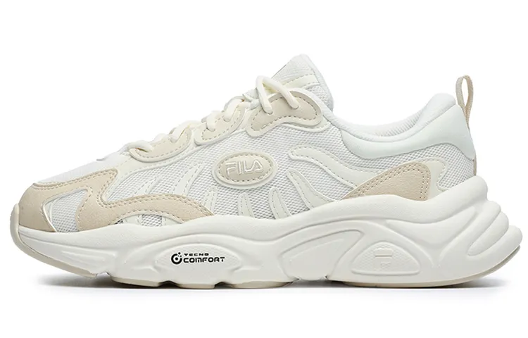 FILA Keppler Sneakers 'White Beige' Women's