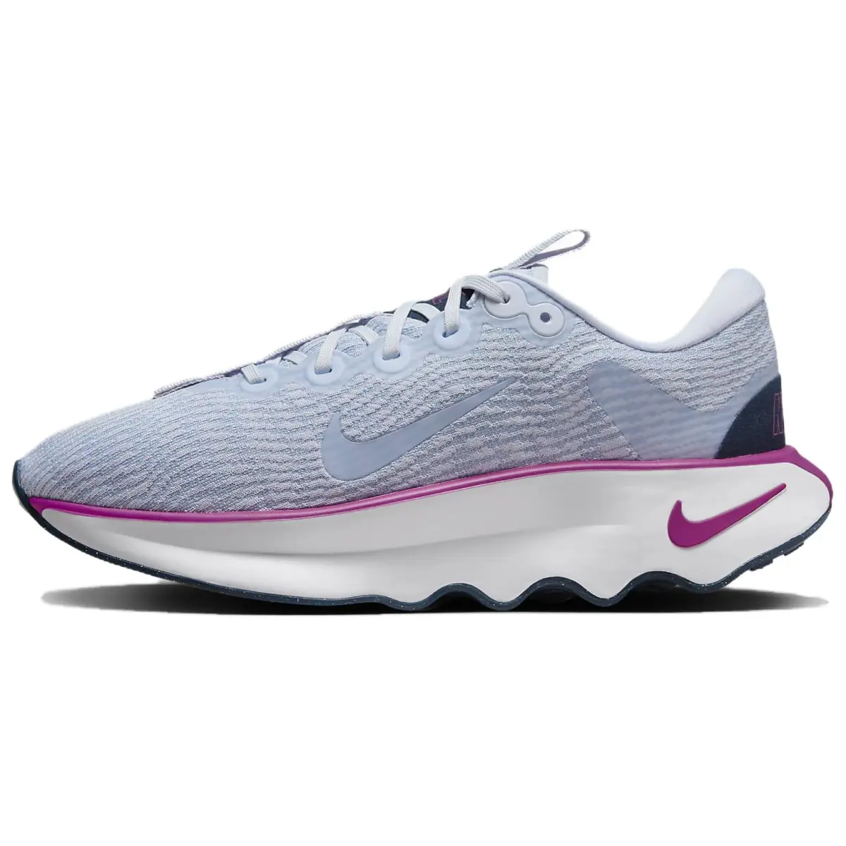 Nike Motiva Abrasion Resistant Breathable Low top Walking Shoes Women's Blue