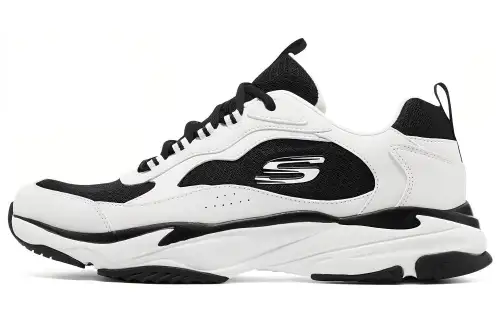 Skechers Lifestyle Arizin Low top Casual Shoes Men's Black White