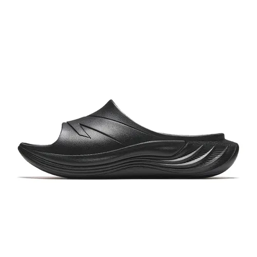 Anta Slip Resistant Abrasion Resistant Cushioning Slip Resistant Abrasion Resistant Cushioning Slide Slippers Men's