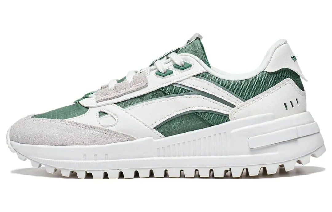 Li Ning Riding The Wind 2.0 Textile, Synthetic Leather Slip Resistant Abrasion Resistant