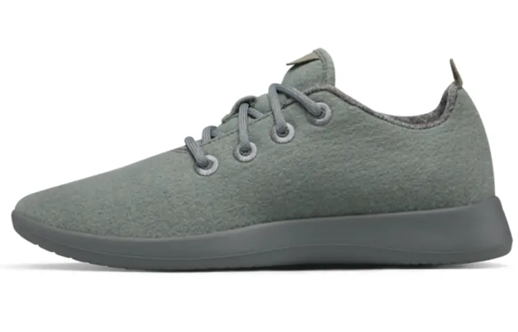 Allbirds Wool Runner Slip Resistant And Breathable Low top Sports Casual Shoes Men's Dolphin Gray
