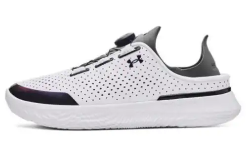 Under Armour Low top Casual Shoes Unisex White Black