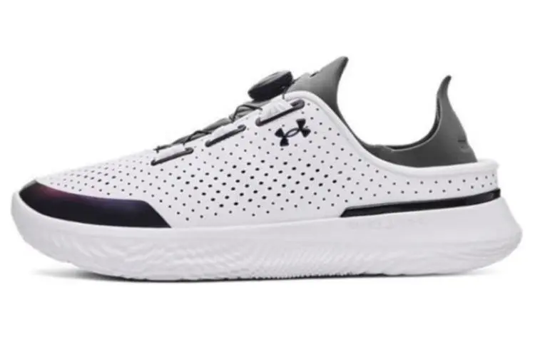 Under Armour Low top Casual Shoes Unisex White Black