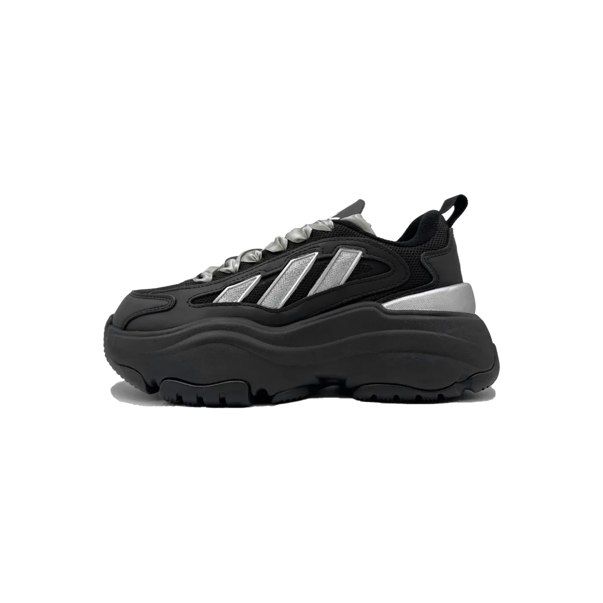 Adidas Originals OZGAIA Silver Dust Mystic Realm Cushioning Slip Resistant Abrasion Resistant Height Increasing Low top