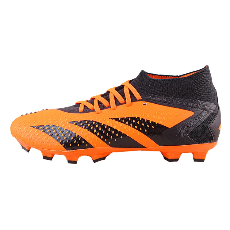 Adidas Predator Accuracy.2 Falcon MG Multi Ground Fabric Slip Resistant Abrasion Resistant Soccer Shoes Men's Orange