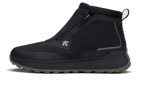 DESCENTE SKI STYLE Polestar Mid Gt Slip Resistant Abrasion Resistant High top Casual Shoes Women's Black