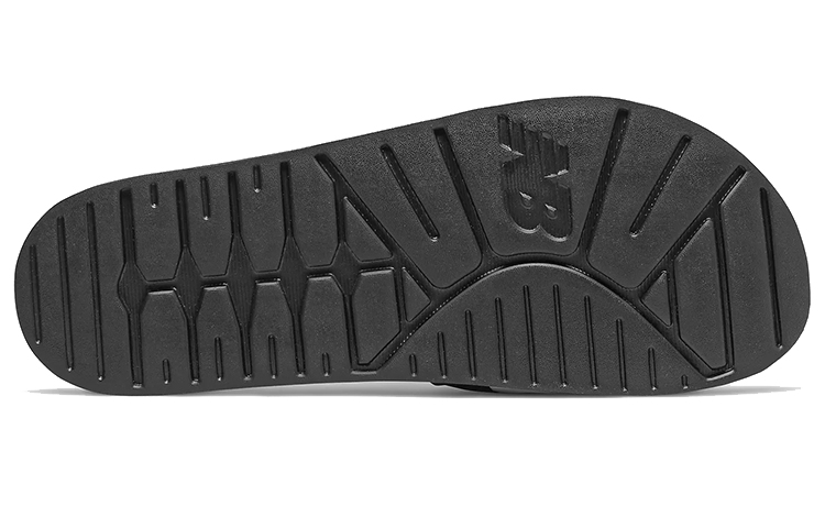 Шлепанцы New Balance New Balance NB 200 (черно-белые) — Чёрный / белый — фото 4