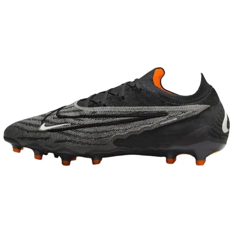 Nike Phantom GX Elite Abrasion Resistant Abrasion Resistant Soccer Shoes Unisex Black Gray