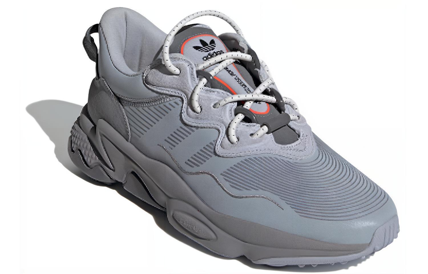 Кроссовки adidas Originals Ozweego (серые) — фото 3