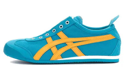 Onitsuka Tiger MEXICO 66 Slip On Cushioning Slip Resistant Abrasion Resistant Low top Casual Shoes Unisex Blue White