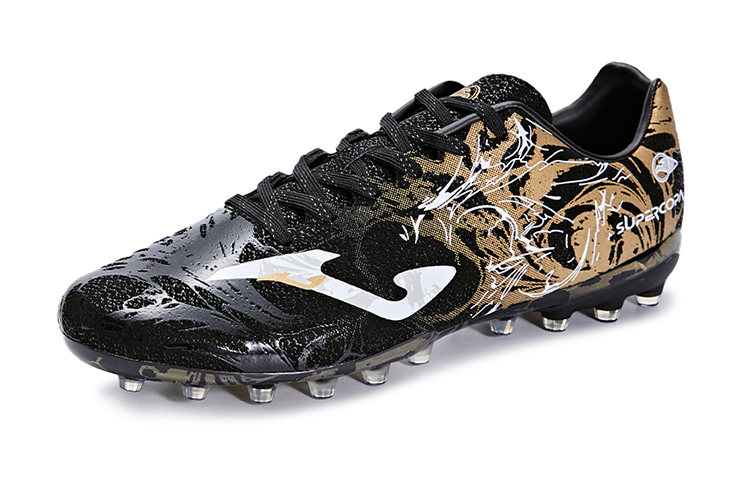 Joma MG Multi Ground Slip Resistant Abrasion Resistant Slip Resistant Abrasion Resistant Soccer Shoes Men’s Black