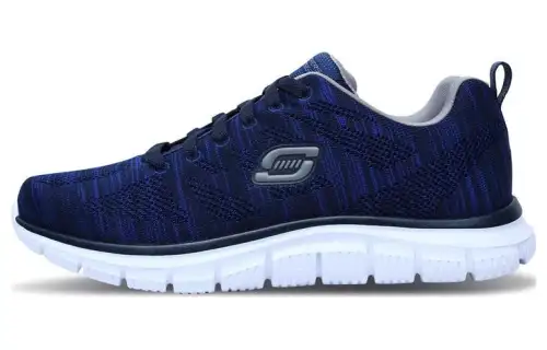 Skechers Mens X Low top Sports Casual Shoes Blue Gray