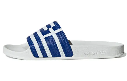 Adidas Adilette Slides 'Blue White'