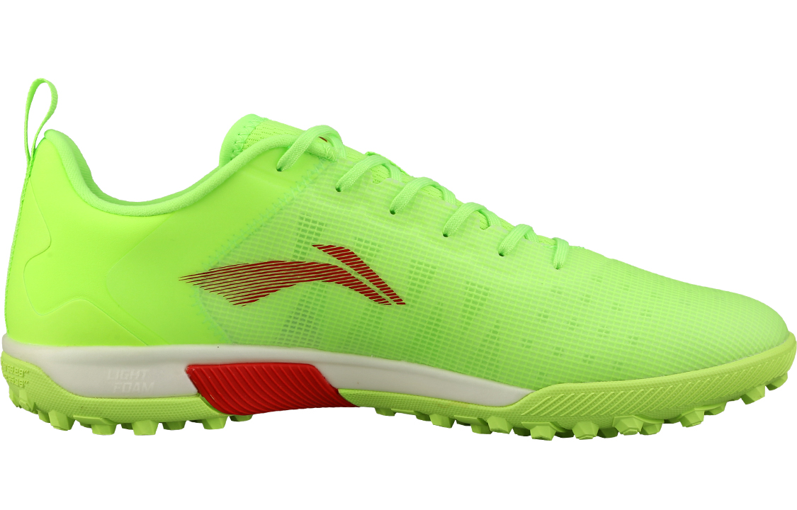 Li Ning Swift Shadow TF Turf Artificial Turf, Firm Ground Fabric Cushioning Soccer Shoes Men’s