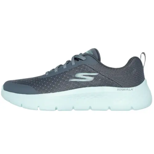 Skechers Go Walk Fle Low top Casual Shoes Women's Gray Green