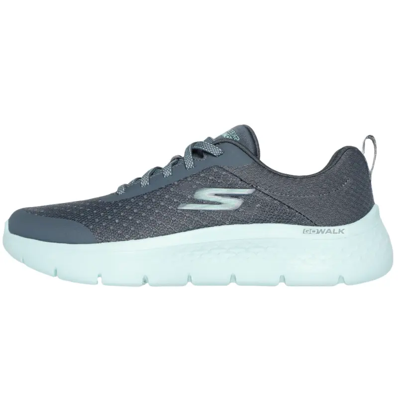 Skechers Go Walk Fle Low top Casual Shoes Women's Gray Green