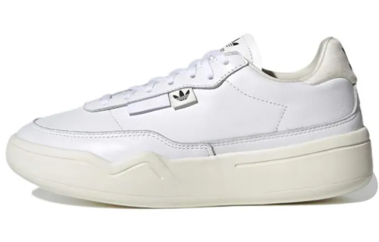 Adidas Originals Her Court Leather Slip Resistant Abrasion Resistant Low top Casual Shoes Women's White