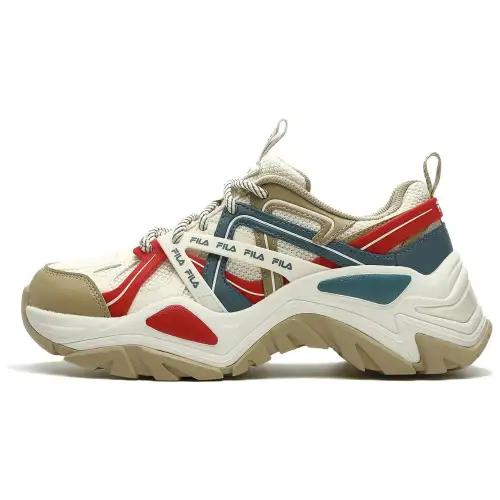 FILA SOFIA 1S Low top Casual Shoes Women's Beige Gray Umber
