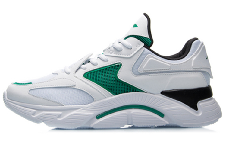 Li Ning Li Ning Running Collection Abrasion Resistant Breathable Low top Running Shoes Men's White