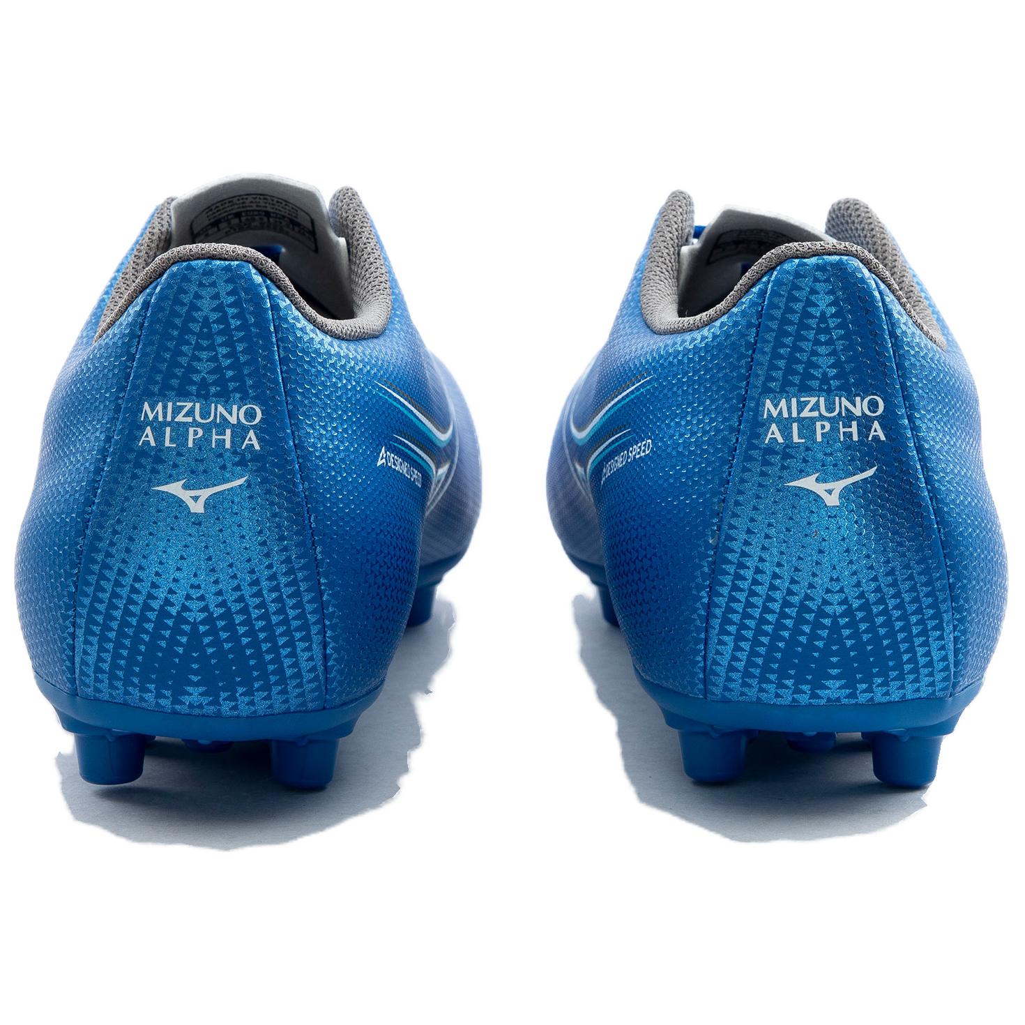 Mizuno Alpha SELECT AG Artificial Ground Abrasion Resistant Soccer Shoes Men’s Blue