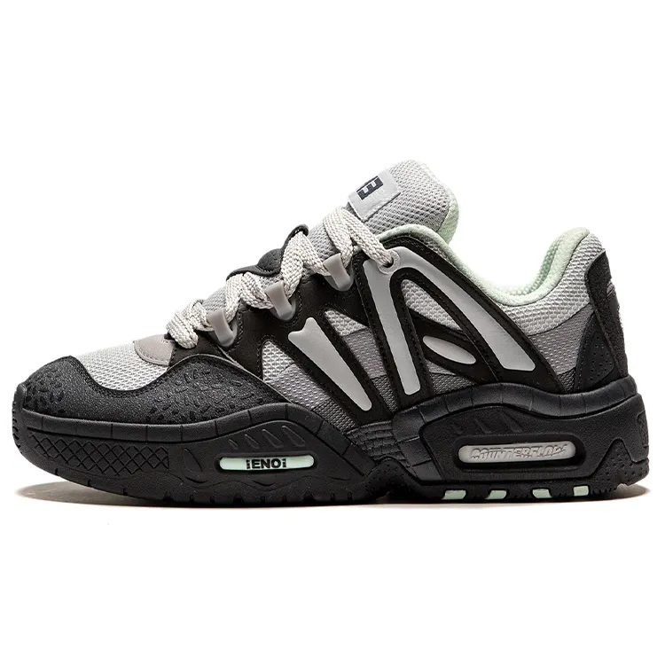 Li Ning Yue 2.0 Yue 2.0 Low top Sports Casual Shoes Men's Gray Black