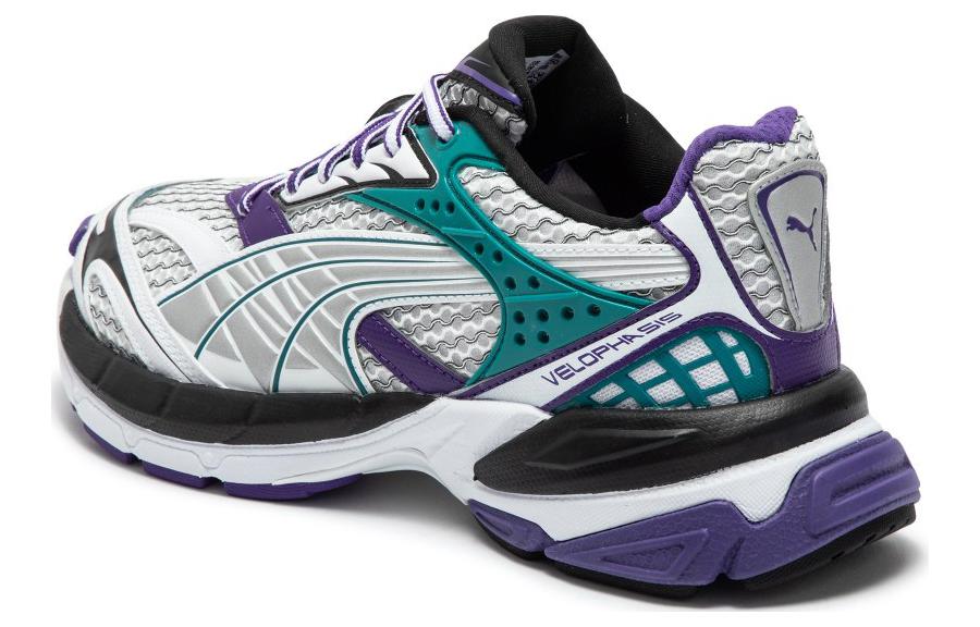 Кроссовки PUMA PUMA Velophasis Phased (бело-сине-фиолетовые) — фото 5
