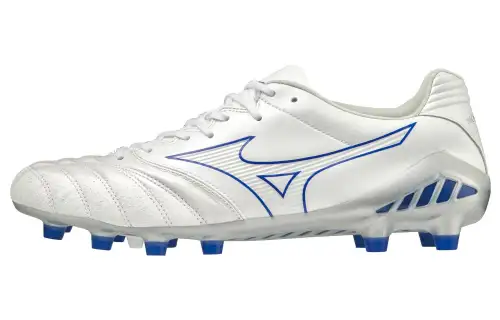 Mizuno Monarcida Soccer Shoes Unisex Low Top White/Blue