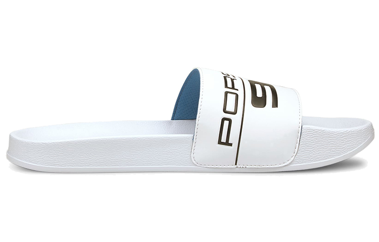 Шлепанцы PUMA Leadcat (бело-черные) — Белый / чёрный — фото 2