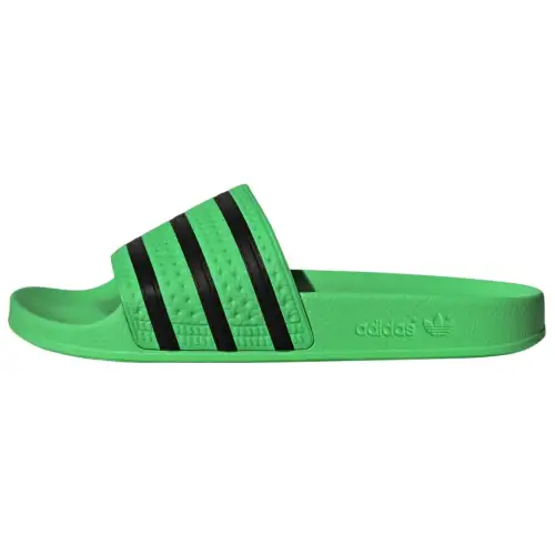 Adidas Adilette Slides 'Screaming Green Core Black'