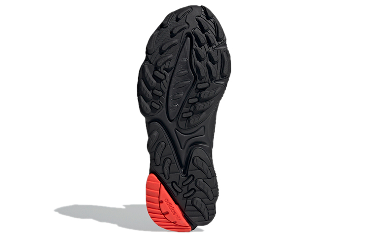 Кроссовки adidas originals Ozweego (черный / красный) — Чёрный / красный — фото 6