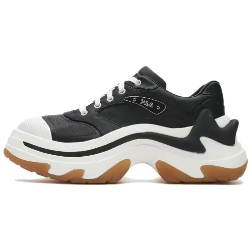 FILA DIVA Comfortable Low top Casual Shoes Women's Black White