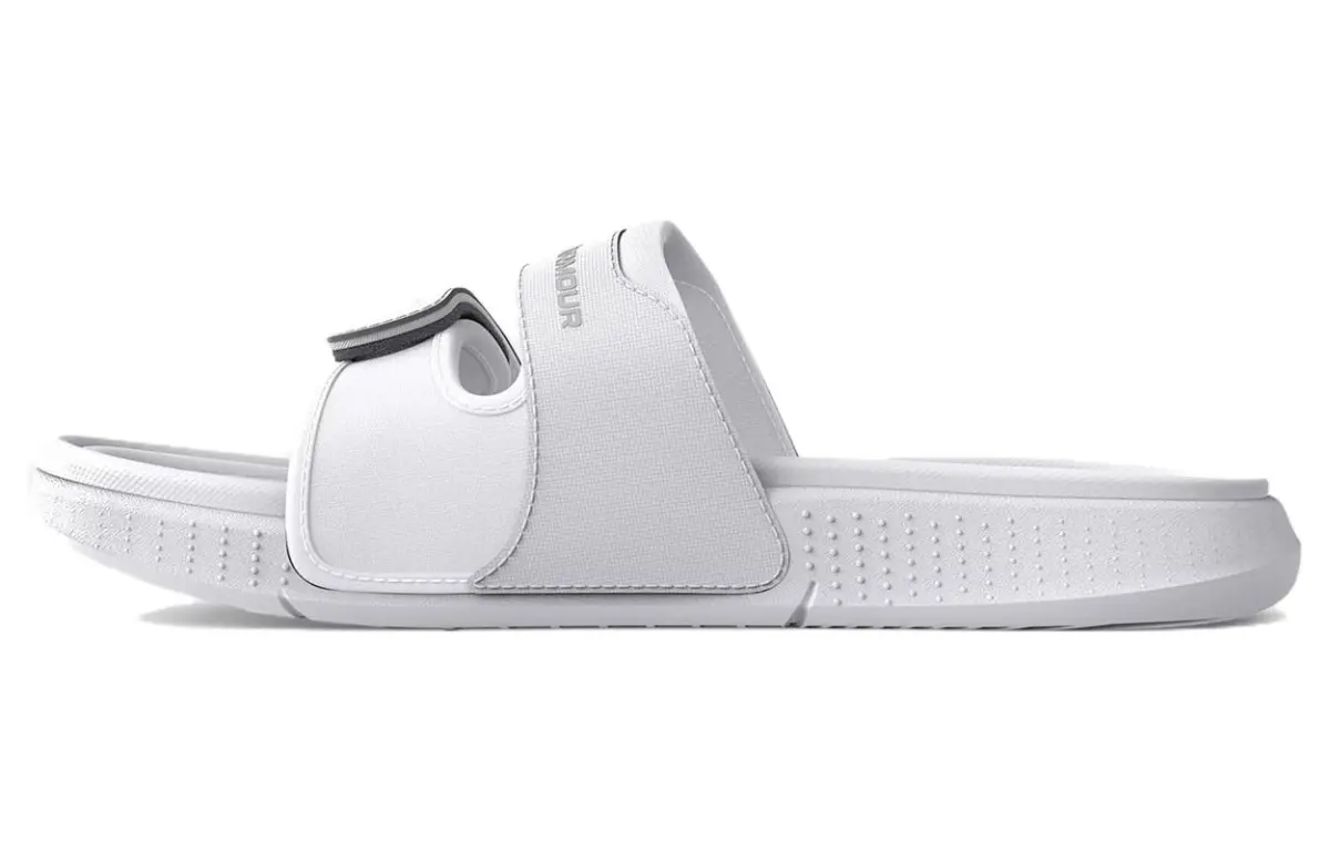 Under Armour Ansa Studio Slide 'White Halo Grey' Women's